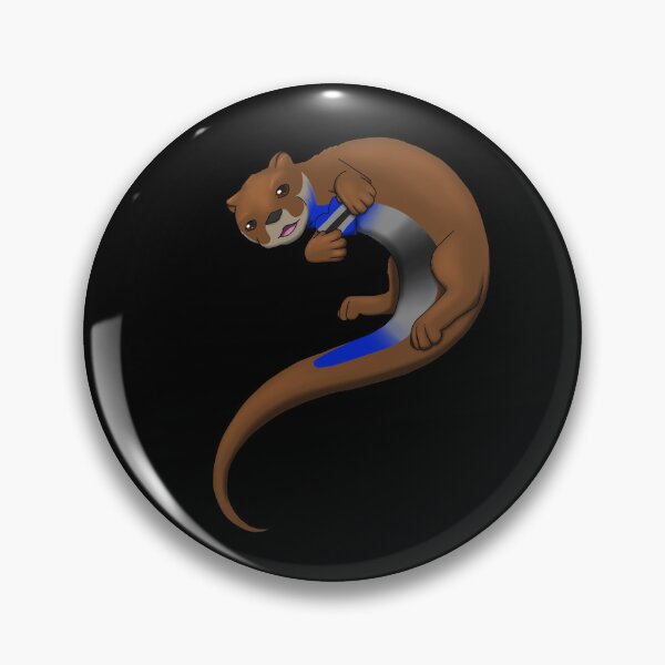 Item preview, Pride Otter - Gendervoid designed and sold by StaticKlingShop.