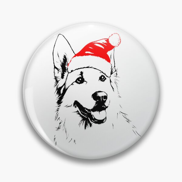 Artikelvorschau, Weihnachtlicher Schäferhund entworfen und verkauft von JollyCritters.