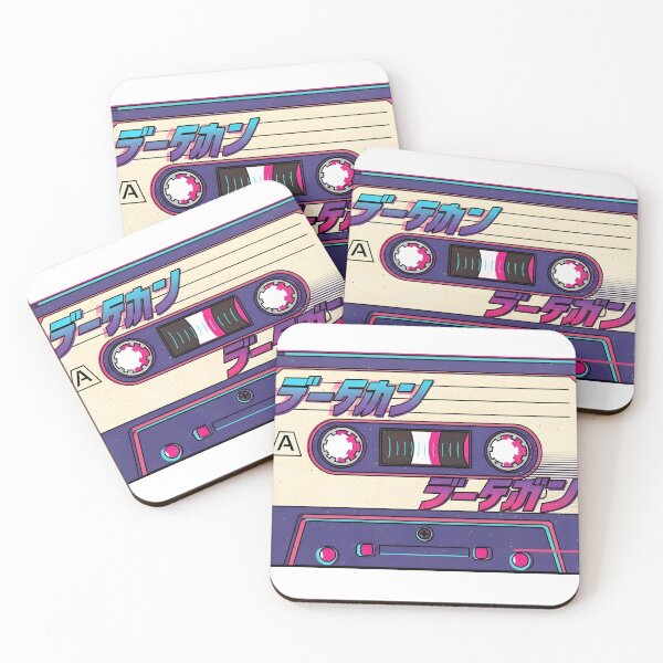 Item preview, A vaporwave-style retro cassette designed and sold by Nyanko Shop.