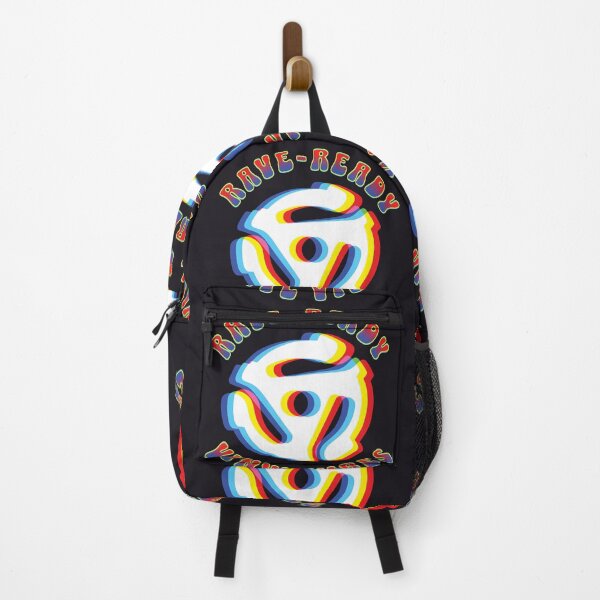Item preview, Rave Ready Vinyl Vibes Trippy 45 Adapter Design Psychedelic Music Graphic EDM Festival Fashion Retro DJ Art for Party Shirt Trance Fun designed and sold by XanaduHills.