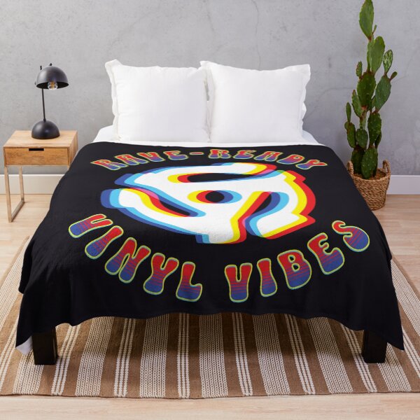 Item preview, Rave Ready Vinyl Vibes Trippy 45 Adapter Design Psychedelic Music Graphic EDM Festival Fashion Retro DJ Art for Party Shirt Trance Fun designed and sold by XanaduHills.