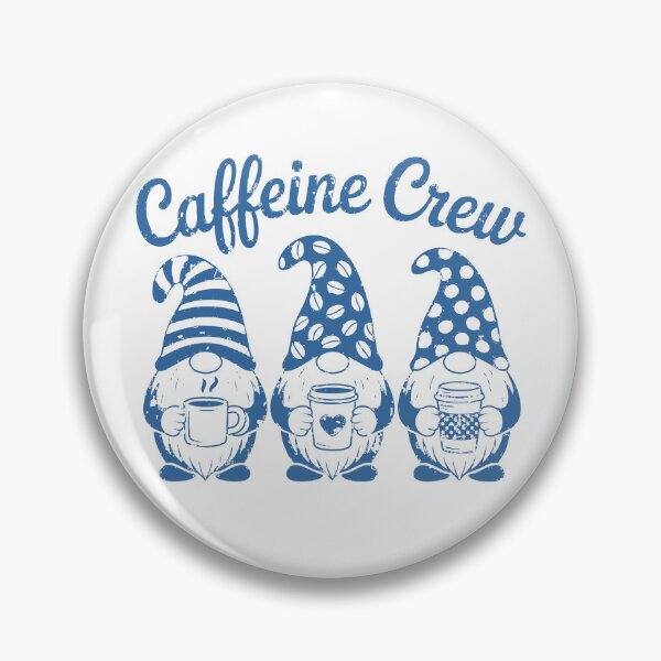 Item preview, Distressed Caffeine Crew designed and sold by pookkudesign.