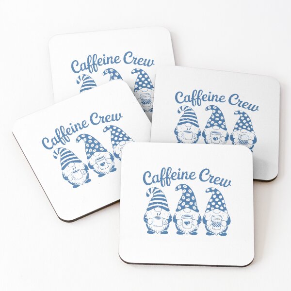 Item preview, Distressed Caffeine Crew designed and sold by pookkudesign.