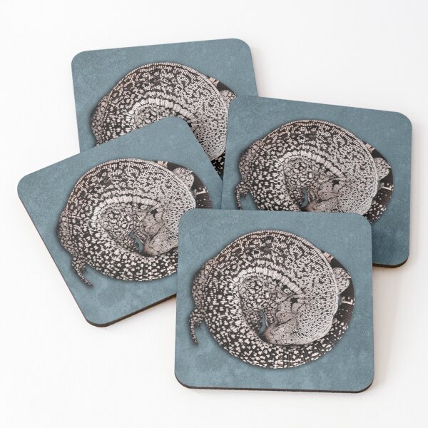 Item preview, Blue Tegu lizard rolled in a ball designed and sold by PTPhotoLLC.