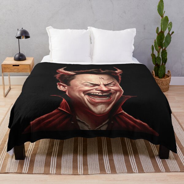 Item preview, Dracula With Horns - Funny Elon designed and sold by Vicky021.