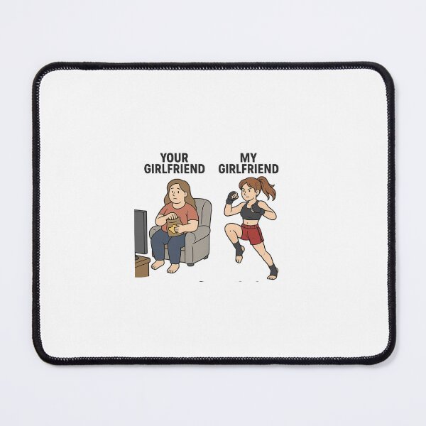 Item preview, My Girlfriend vs Your Girlfriend – Muay Thai Fitness Motivation designed and sold by Alphawearusa.