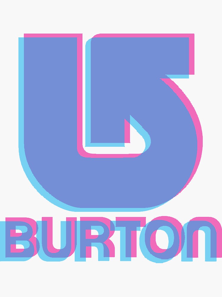 Burton Snowboards Logo 3D