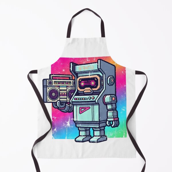 Item preview, Pixel Robot designed and sold by Nyanko Shop.