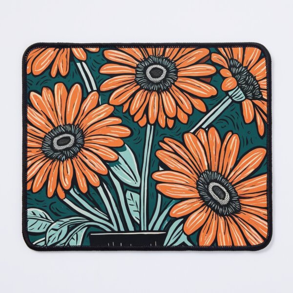 Item preview, Orange gerberas  designed and sold by NASimpson.