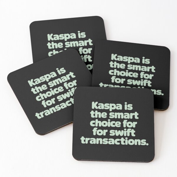Item preview, Kaspa Is The Opposite Of Vaporware designed and sold by RadDeck.