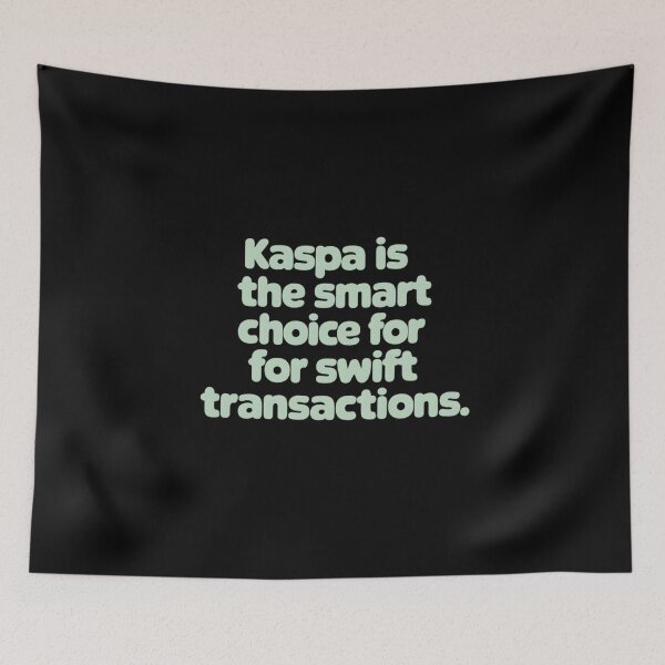 Item preview, Kaspa Is The Opposite Of Vaporware designed and sold by RadDeck.
