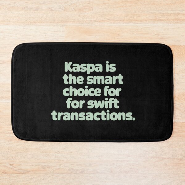 Item preview, Kaspa Is The Opposite Of Vaporware designed and sold by RadDeck.