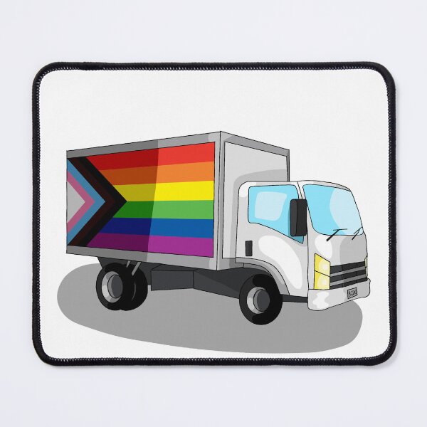 Item preview, Gay Truck-kun designed and sold by Robin-The-Moth's room full of lamps.