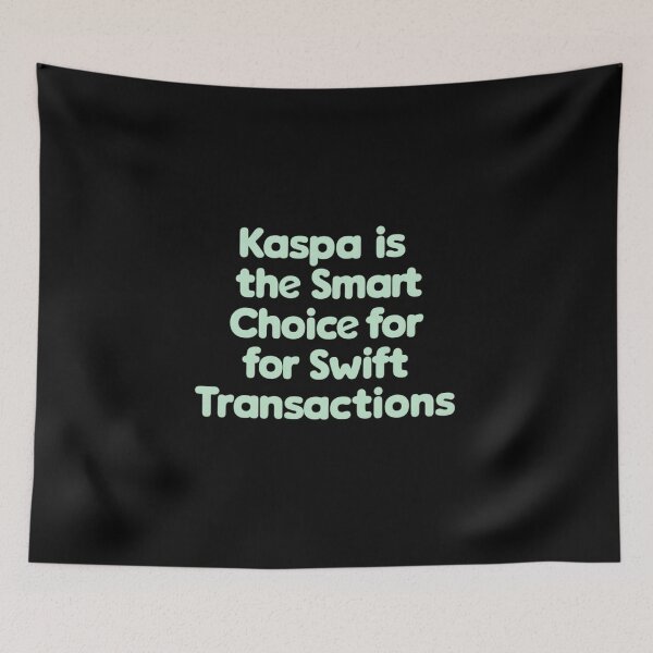 Item preview, Kaspa Is What Bitcoin Wanted To Be At Speed designed and sold by RadDeck.