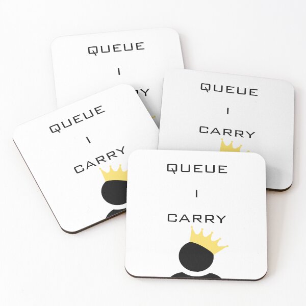 Item preview, You Queue I Carry designed and sold by AllChatNoFilter.