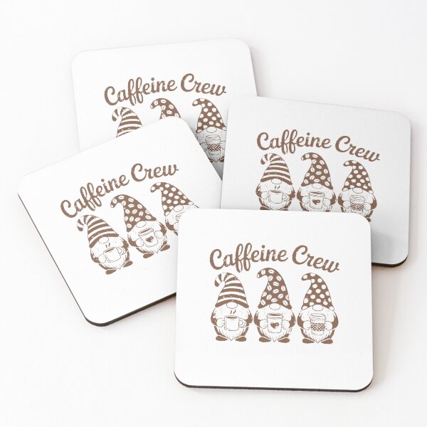 Item preview, Distressed Caffeine Crew designed and sold by pookkudesign.