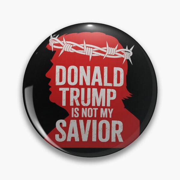Item preview, Donald Trump Is Not My Savior 2020 Election Democrat Gift designed and sold by splindoershop.