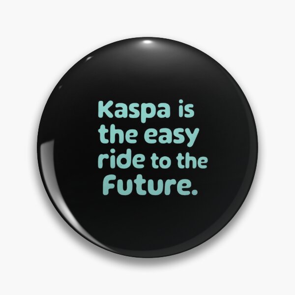 Item preview, Kaspa The Crypto That Compiles designed and sold by RadDeck.