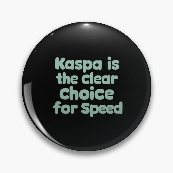Item preview, Kaspa This Chain Doesn’t Sleep designed and sold by RadDeck.