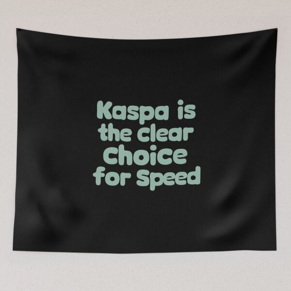Item preview, Kaspa This Chain Doesn’t Sleep designed and sold by RadDeck.