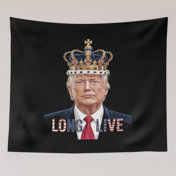 Item preview, Donald Trump Long Live the King Shirt, King Trump Shirt, King Trump designed and sold by splindoershop.