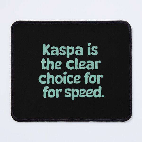 Item preview, Kaspa: No Billionaire Founders. Just Code. designed and sold by RadDeck.
