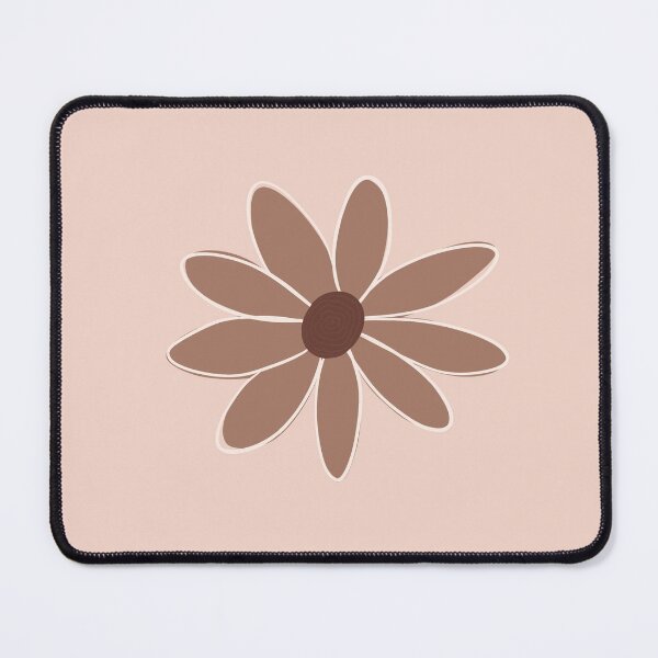 Item preview, Mousse Mocha Blossom Wildflower | Mocha-Cream Botanical Daisy Doodle designed and sold by Olitvia.