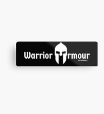 Warrior Armour Metal Print