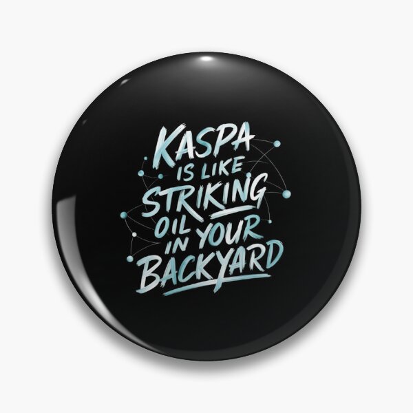 Item preview, Kaspa Real Miners. Real Blocks. Real Time. designed and sold by RadDeck.