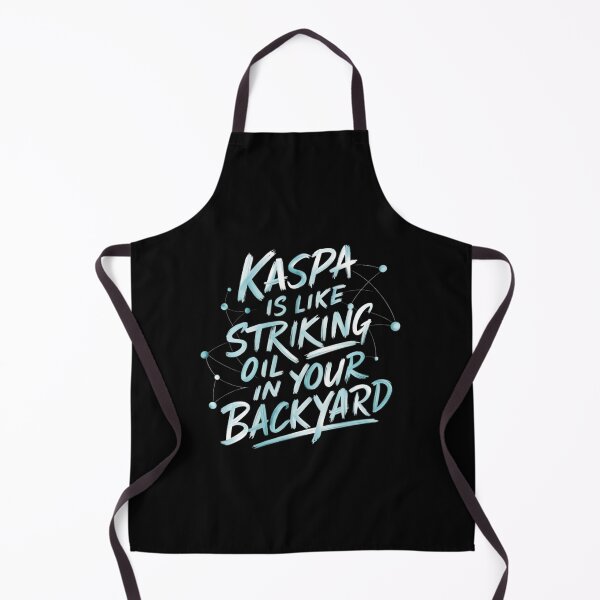 Item preview, Kaspa Real Miners. Real Blocks. Real Time. designed and sold by RadDeck.
