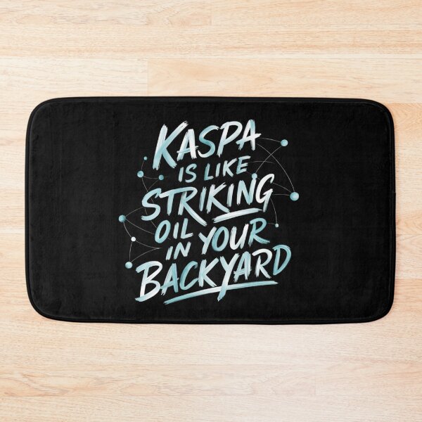 Item preview, Kaspa Real Miners. Real Blocks. Real Time. designed and sold by RadDeck.