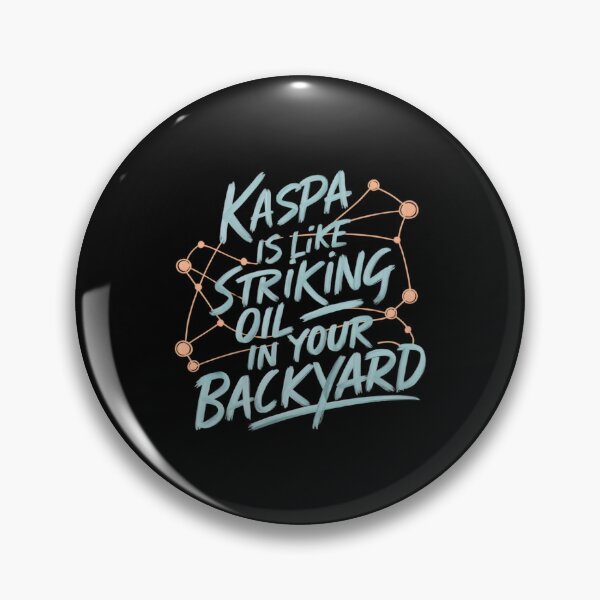 Item preview, Kaspa One Second Per Block. Zero Seconds Of Hype. designed and sold by RadDeck.