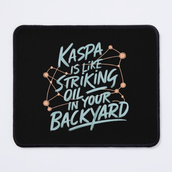 Item preview, Kaspa One Second Per Block. Zero Seconds Of Hype. designed and sold by RadDeck.