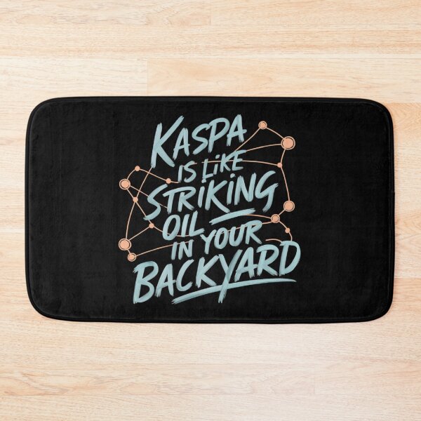 Item preview, Kaspa One Second Per Block. Zero Seconds Of Hype. designed and sold by RadDeck.
