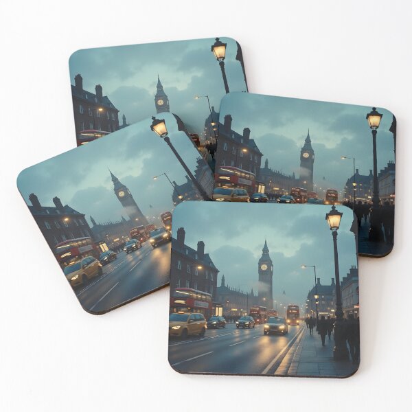 Item preview, Where History Meets the Horizon; London at Dusk: A Timeless Elegance designed and sold by Creative-RE.