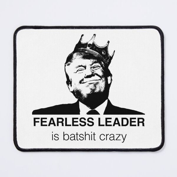 Item preview, Fearless Leader Portrait (wht) designed and sold by ScottNorton.
