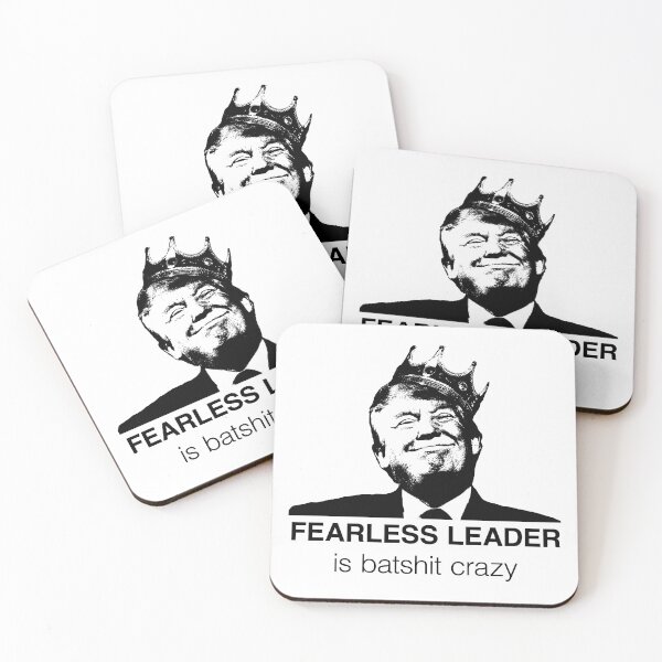 Item preview, Fearless Leader Portrait (wht) designed and sold by ScottNorton.