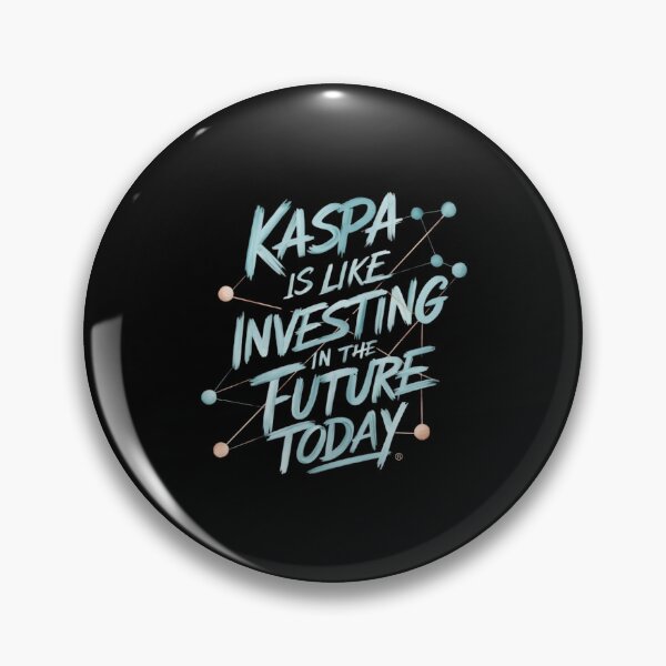 Item preview, Kaspa Zero Seconds Of Hype. designed and sold by RadDeck.