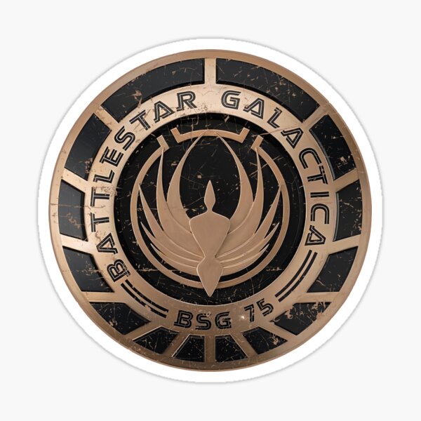 Item preview, DUK FAT - Battlestar Galactica BSG 75 (Distressed) designed and sold by DUKFAT.