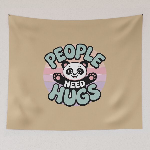 Item preview, People Need Hugs Panda Design designed and sold by Peter Stawicki.