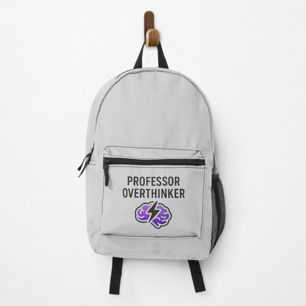 Item preview, Professor Overthinker – Funny Nerdy Quote Design for Deep Thinkers ( No.2 ) designed and sold by Printynest.