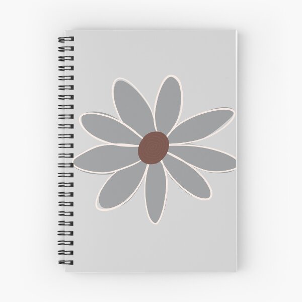 Item preview, Sterling Silver Wildflower | Dove-Gray Botanical Daisy Art designed and sold by Olitvia.