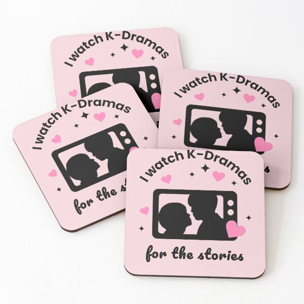 Item preview, K-Drama Kiss - I Watch for the Stories - Man & Man designed and sold by Samanda Designs.