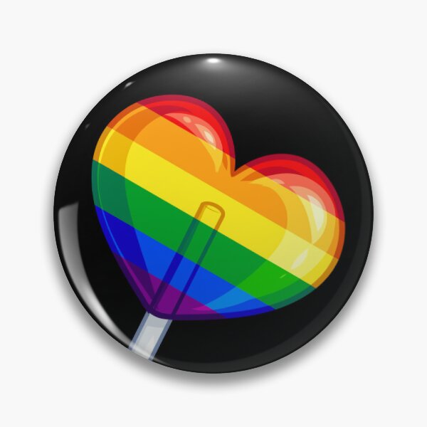 Item preview, Rainbow Heart Lollipop designed and sold by Artimanx.