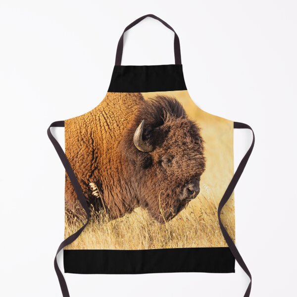 Item preview, Buffalo, Bison Bull around Bear Butte designed and sold by PTPhotoLLC.