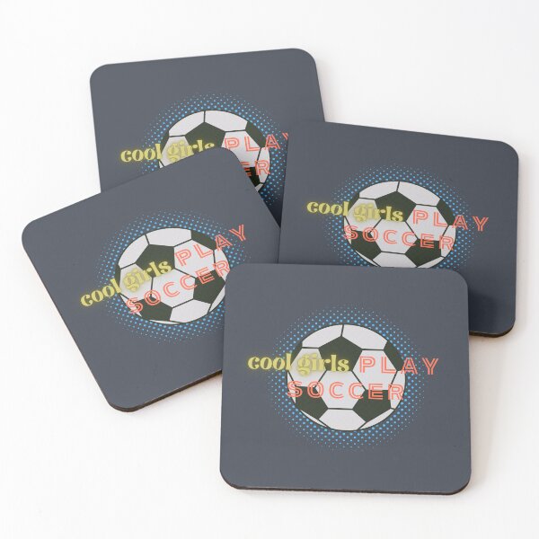 Item preview, Cool Girls Play Soccer T-Shirt designed and sold by Anroda Designs.
