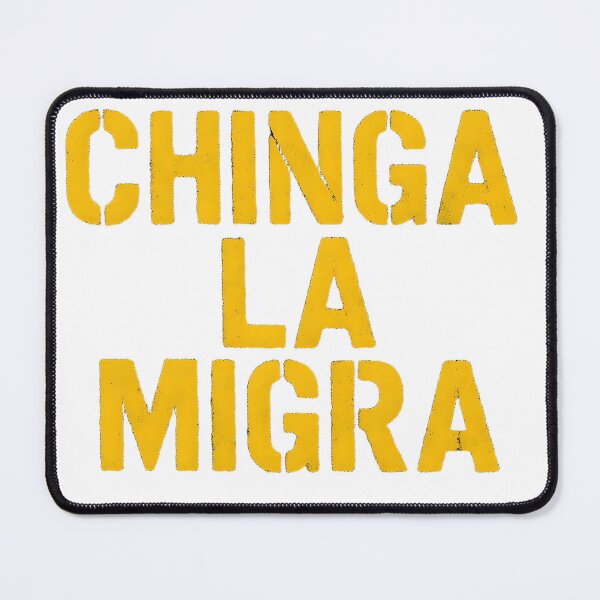 Item preview, Chinga La Migra - Bold Anti-Raid Solidarity Statement designed and sold by StickerWey.