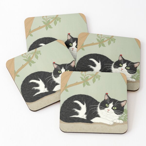 Item preview, Cat and Ladybug Friends designed and sold by SammyMorry.