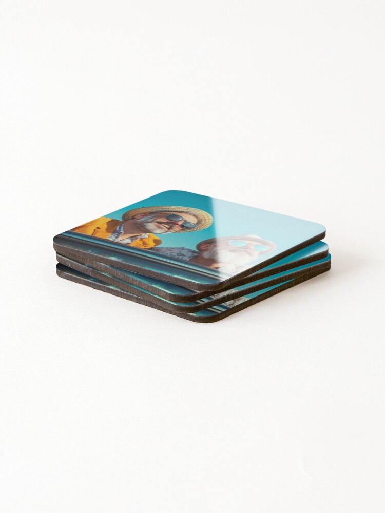Thumbnail 4 of 5, Coasters (Set of 4), MidA designed and sold by RicoInStudios.