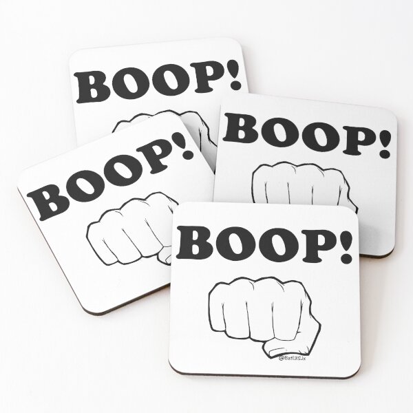 Item preview, Boop! (Black) designed and sold by Bat13SJx.